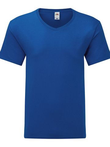T-shirt Iconic scollo a V 150 - 51 - Royal 3
