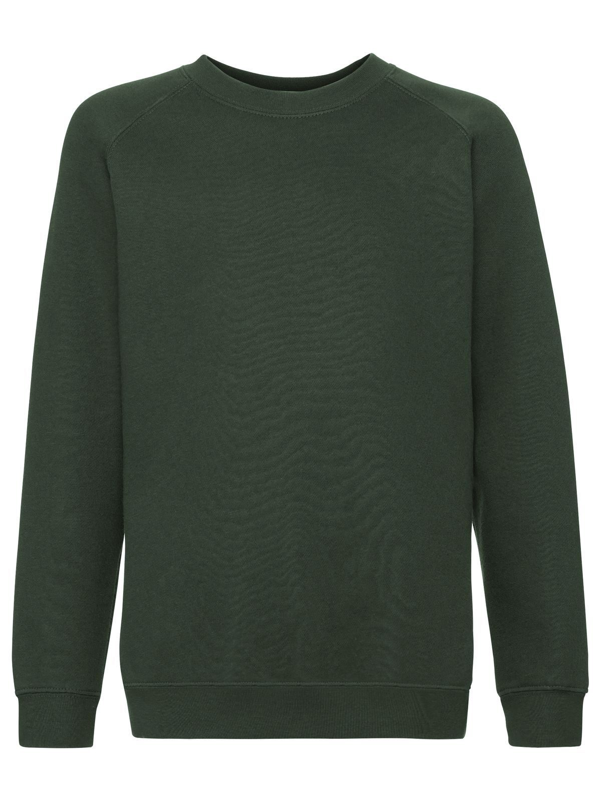 Kids Premium Raglan Sweat - 38 - Verde Bottiglia