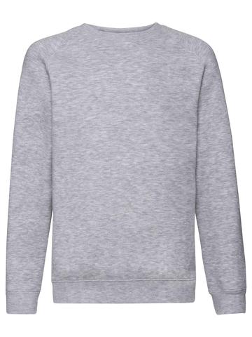 Kids Premium Raglan Sweat - 94 - Grigio Melange