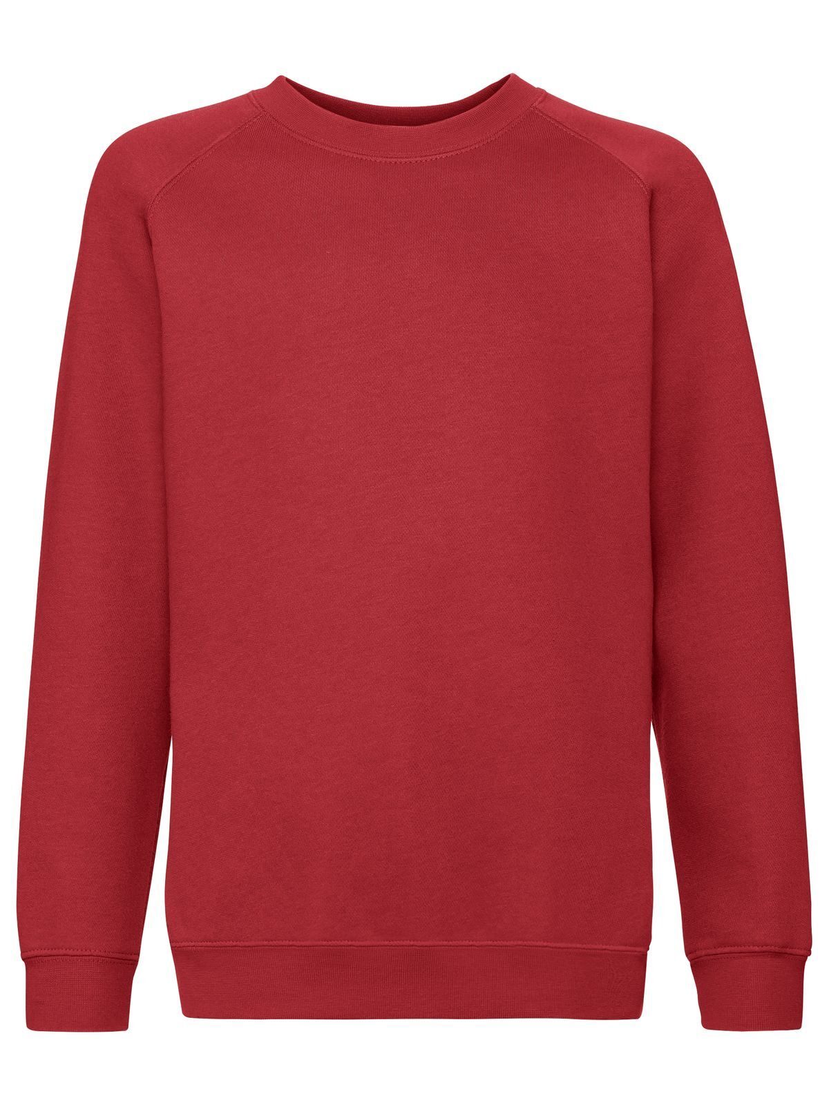 Kids Premium Raglan Sweat - 40 - Rosso