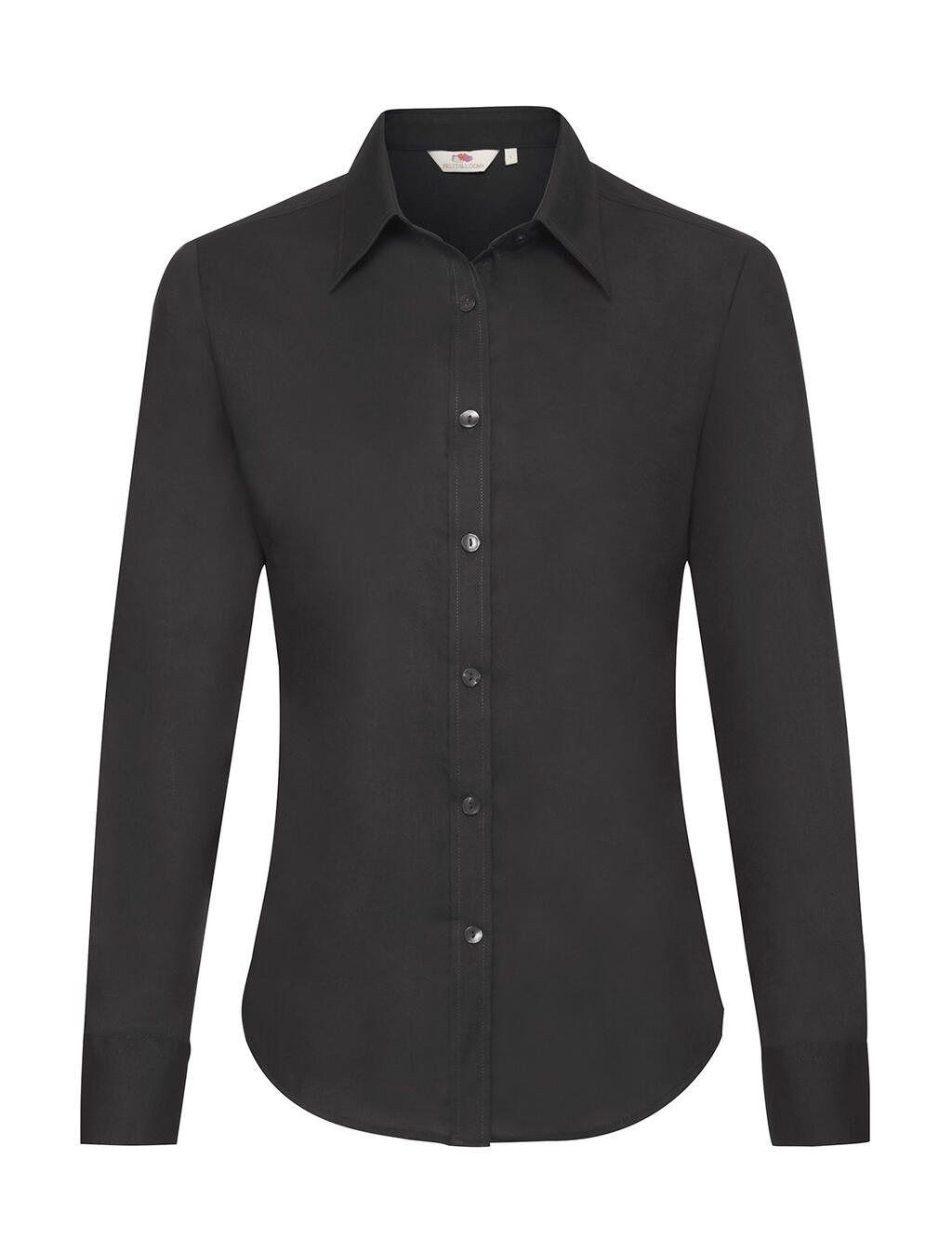 Camicia donna Oxford maniche lunghe - 36 - Nero
