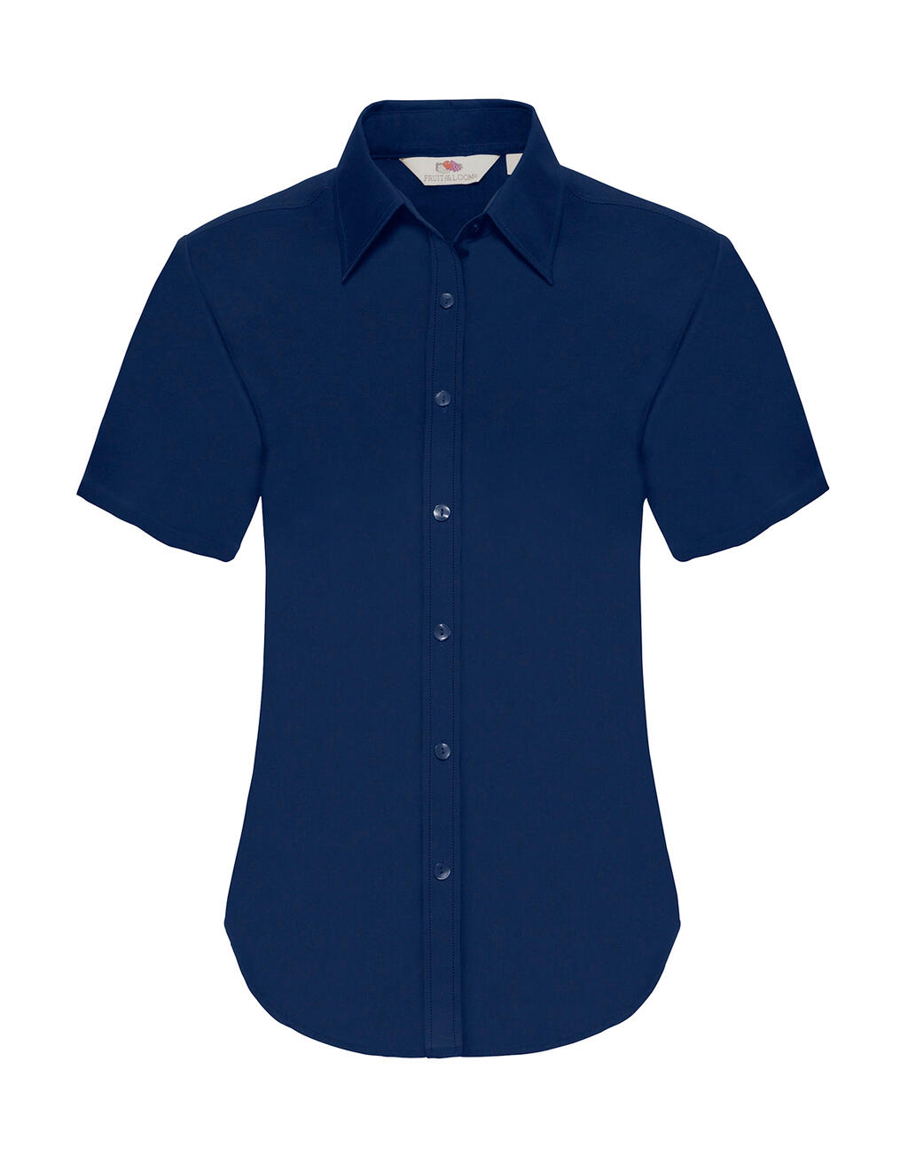 Camicia donna Oxford maniche corte - 32 - Blu Navy