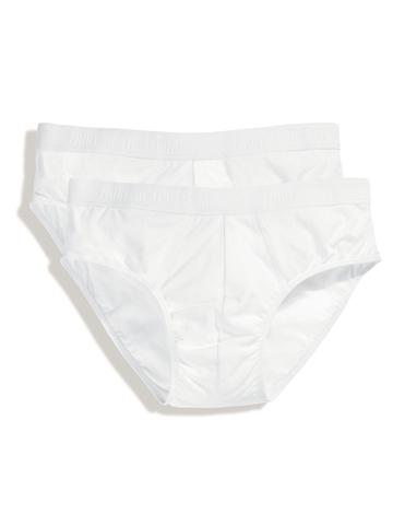 Classic Sport Brief 2 Pack - 30 - Bianco