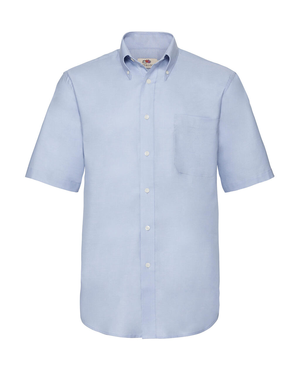 Camicia uomo Oxford maniche corte - Oxford Blue