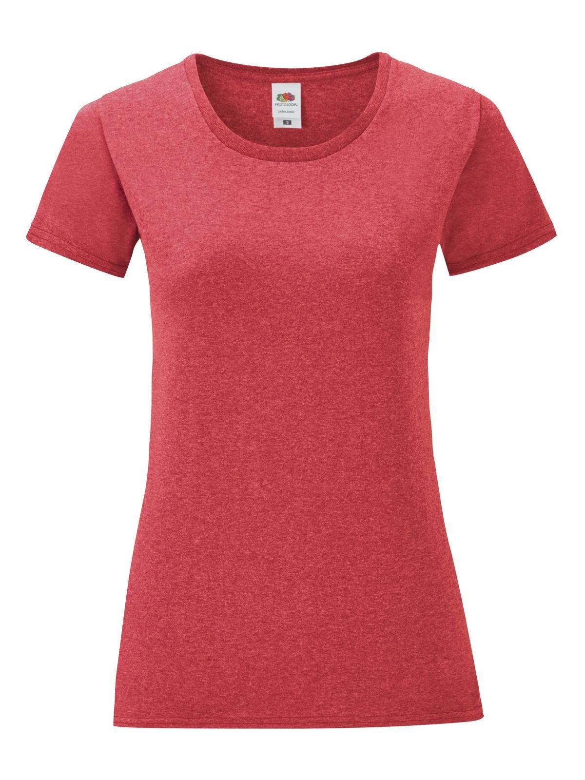 Ladies´ Iconic T - VH - Vintage Heather Red