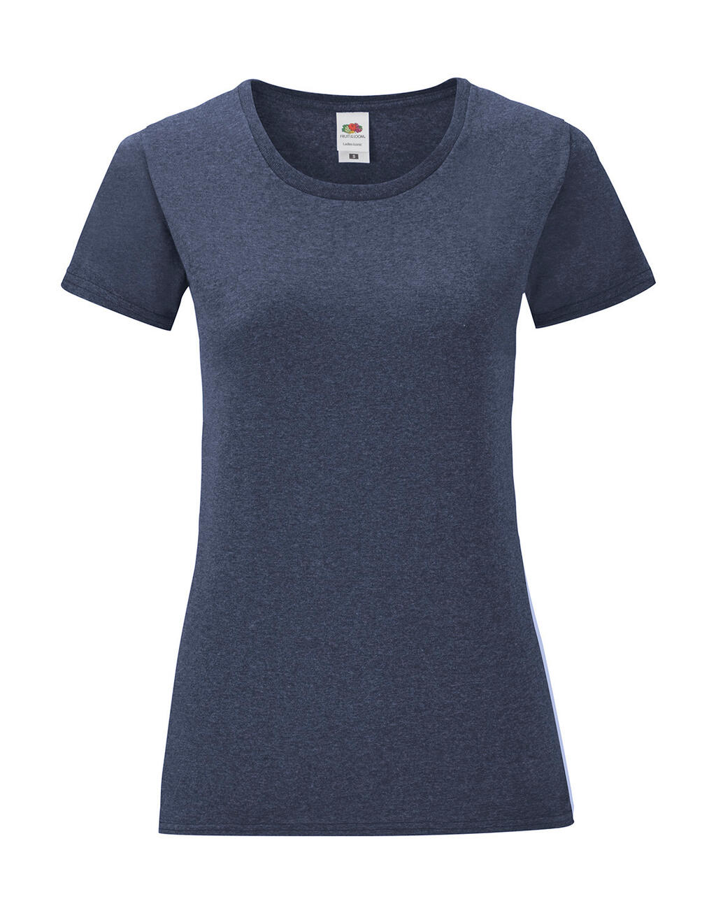 Ladies´ Iconic T - Heather Navy