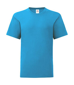 Kids´ Iconic T - Azure Blue
