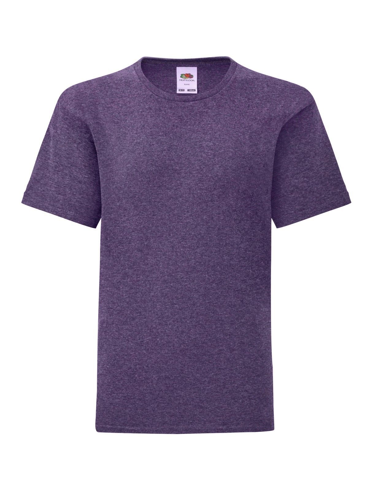 Kids´ Iconic T - Heather Purple