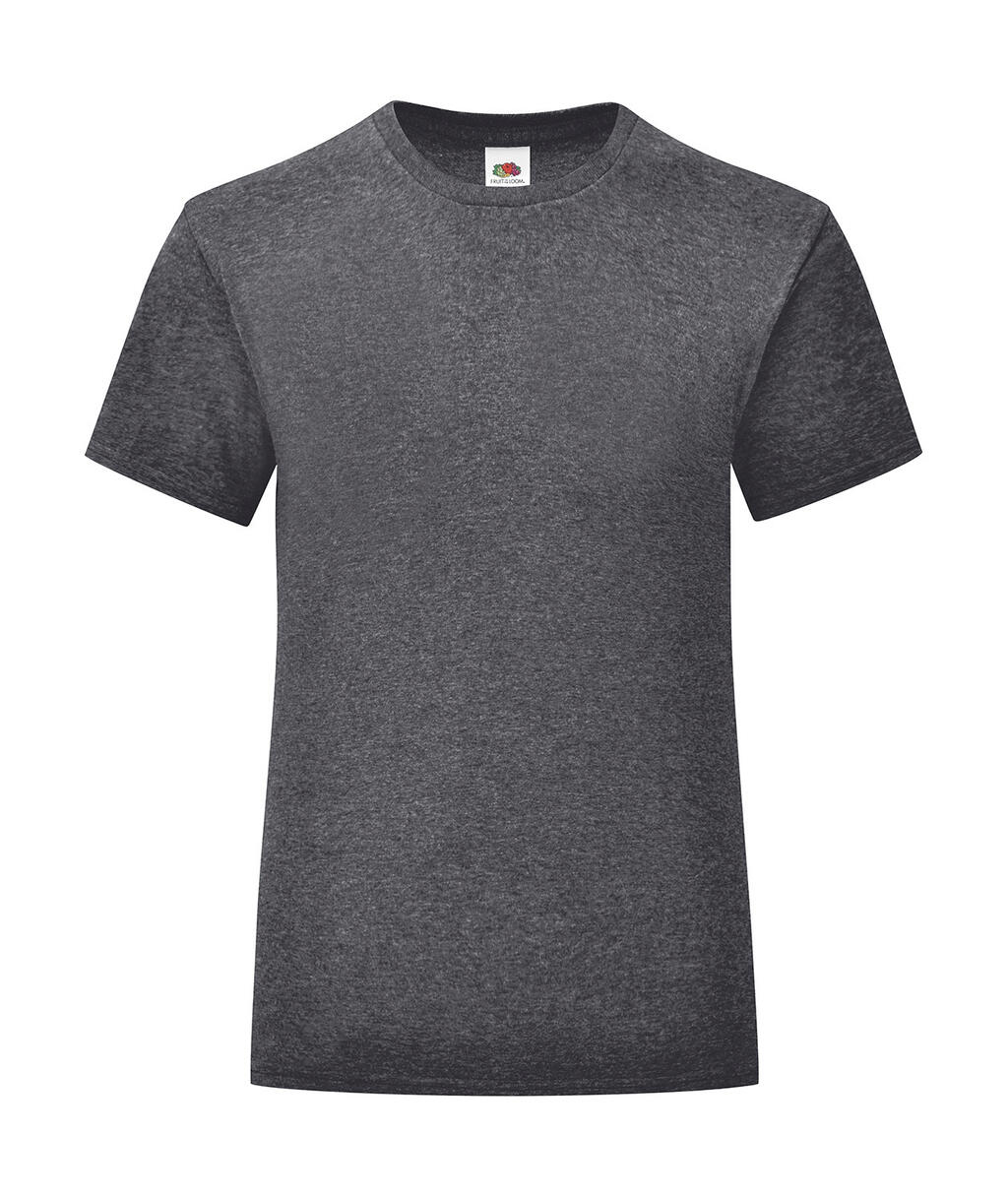 Girls Iconic T - HD - Grigio Melange Scuro