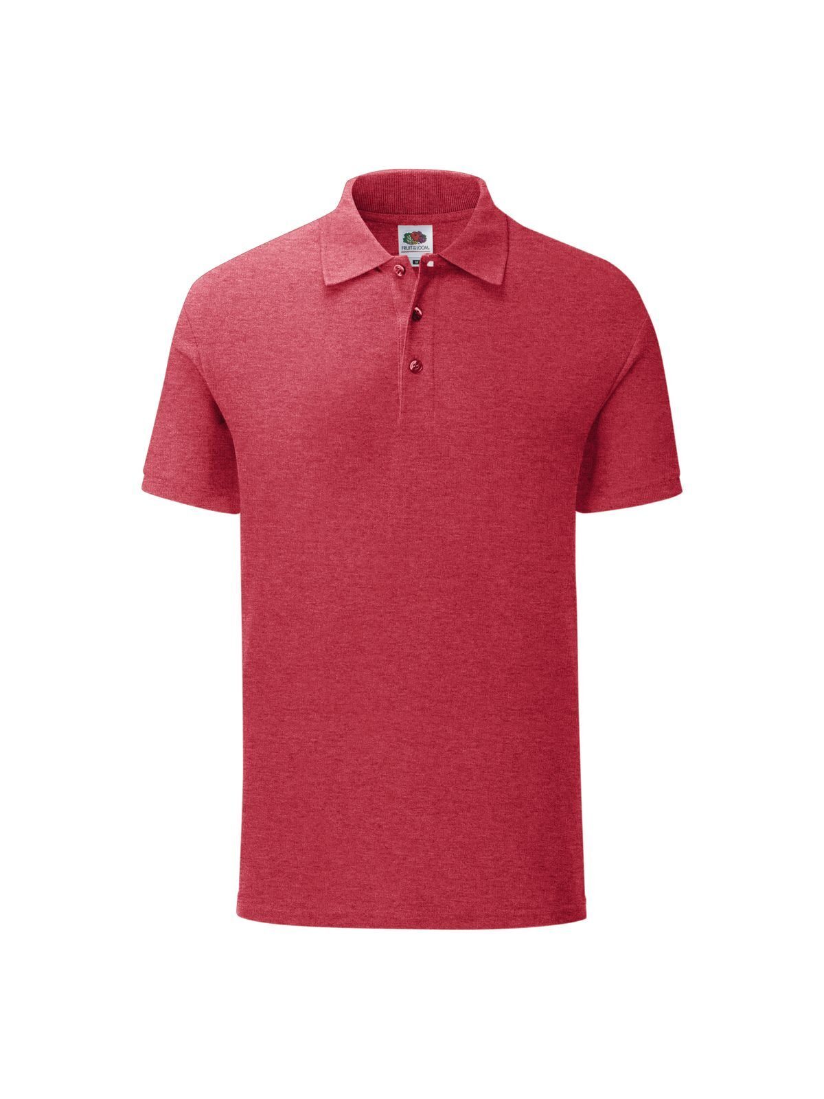 Iconic Polo - VH - Vintage Heather Red