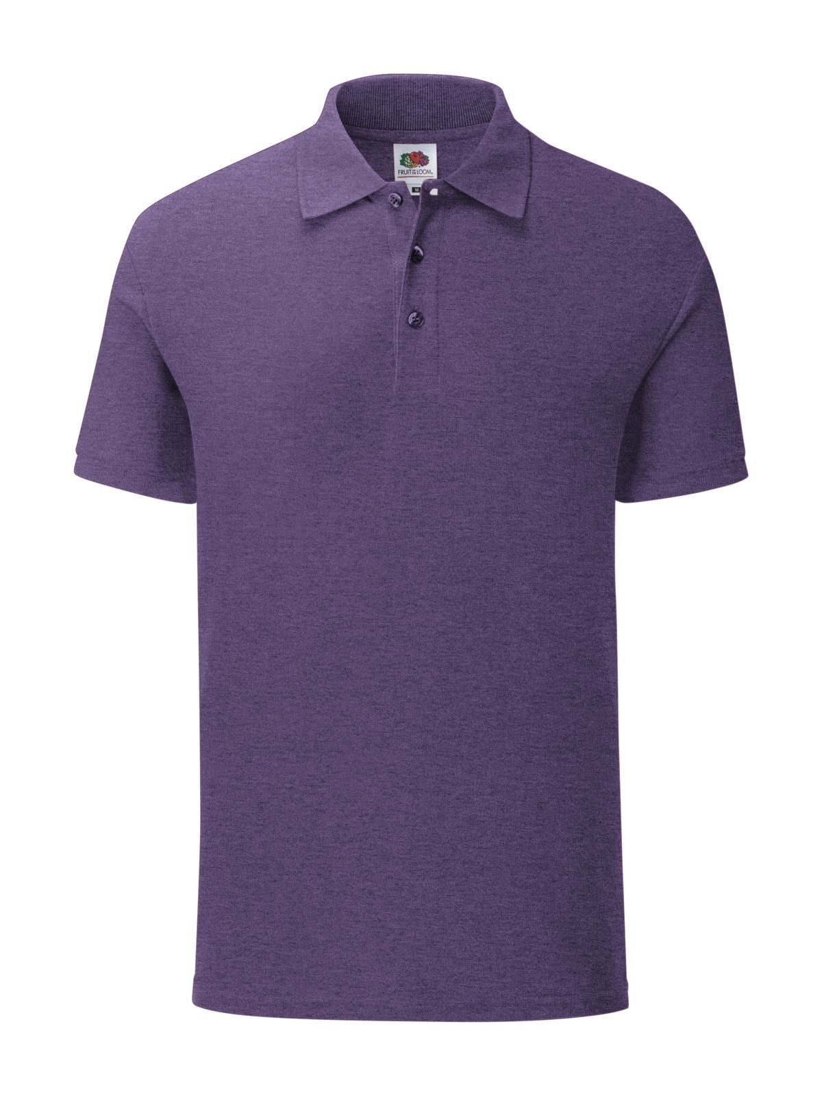 Iconic Polo - HP - Heather Purple