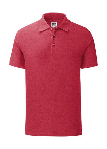 Iconic polo - 404 - VINTAGE HEATHER RED