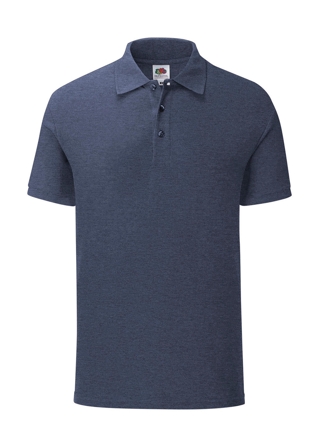 Iconic Polo - Heather Navy