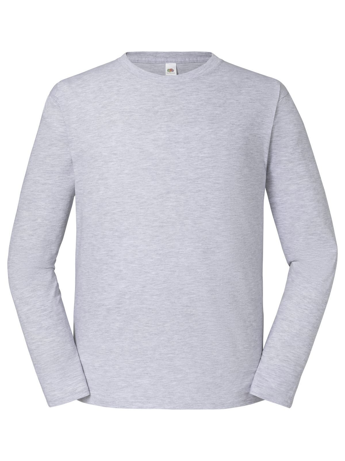 Iconic 195 Long Sleeve Ringspun T - 94 - Grigio Melange