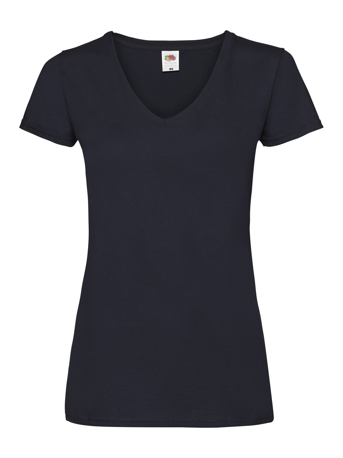 Ladies´ Valueweight V Neck T - AZ - Blu Notte