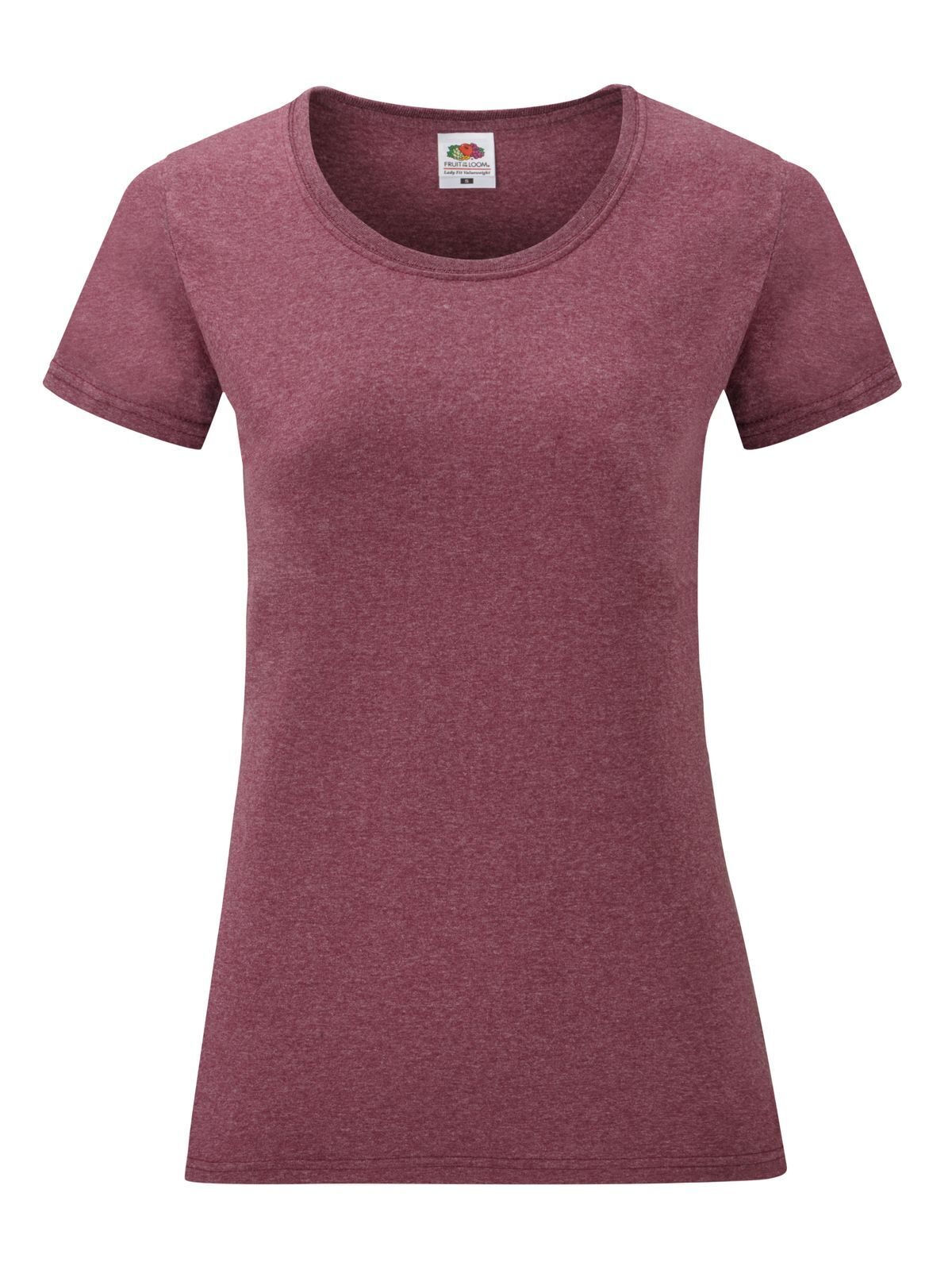 Ladies´ Valueweight T - Heather Burgundy