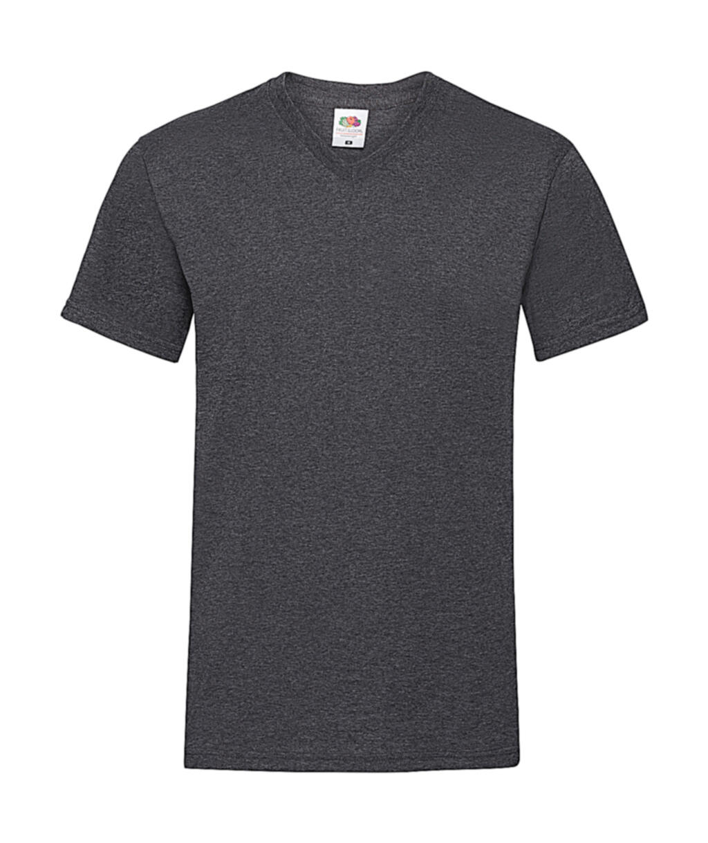 Valueweight V-Neck T - HD - Grigio Melange Scuro