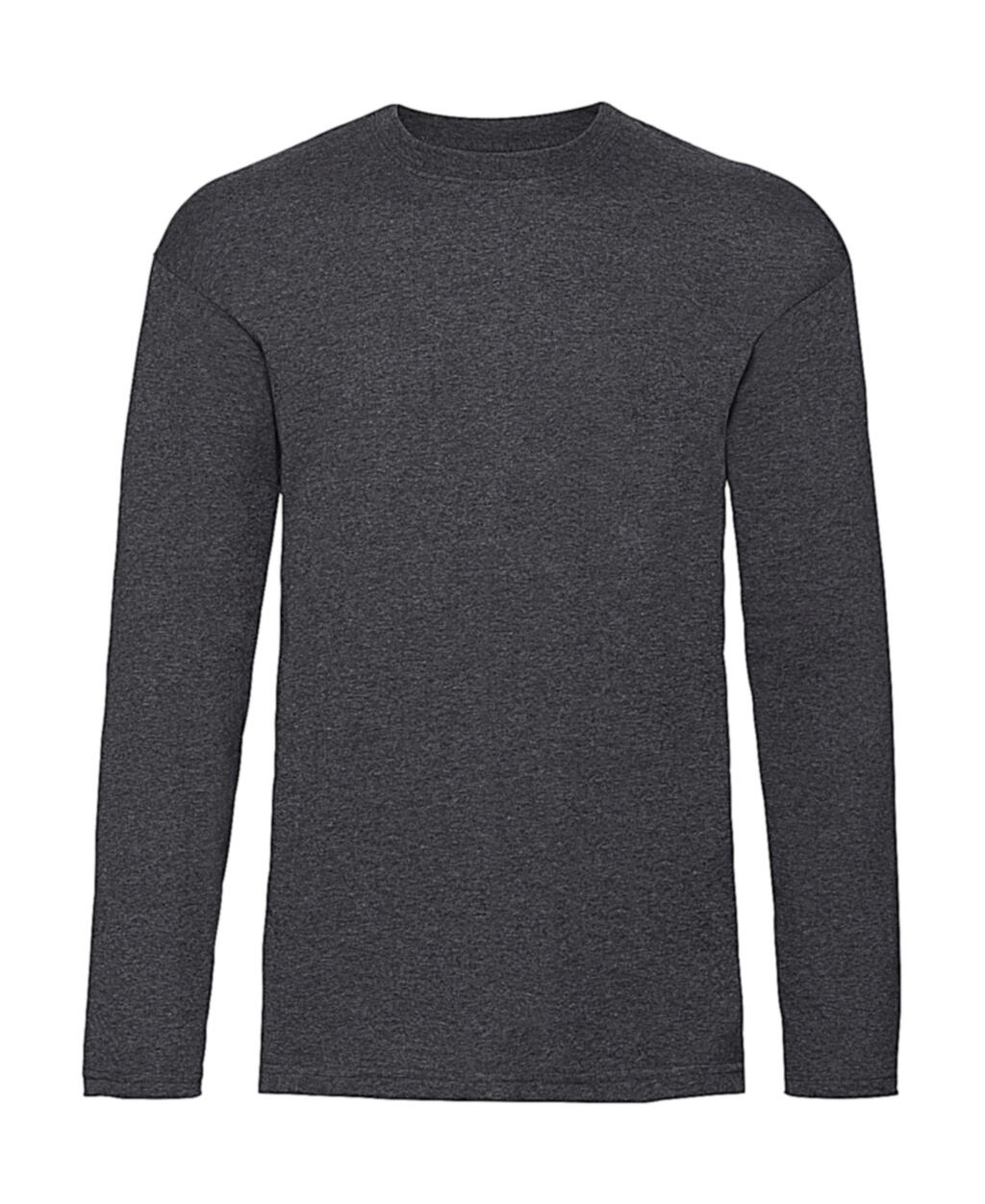 Valueweight Long Sleeve T - HD - Grigio Melange Scuro