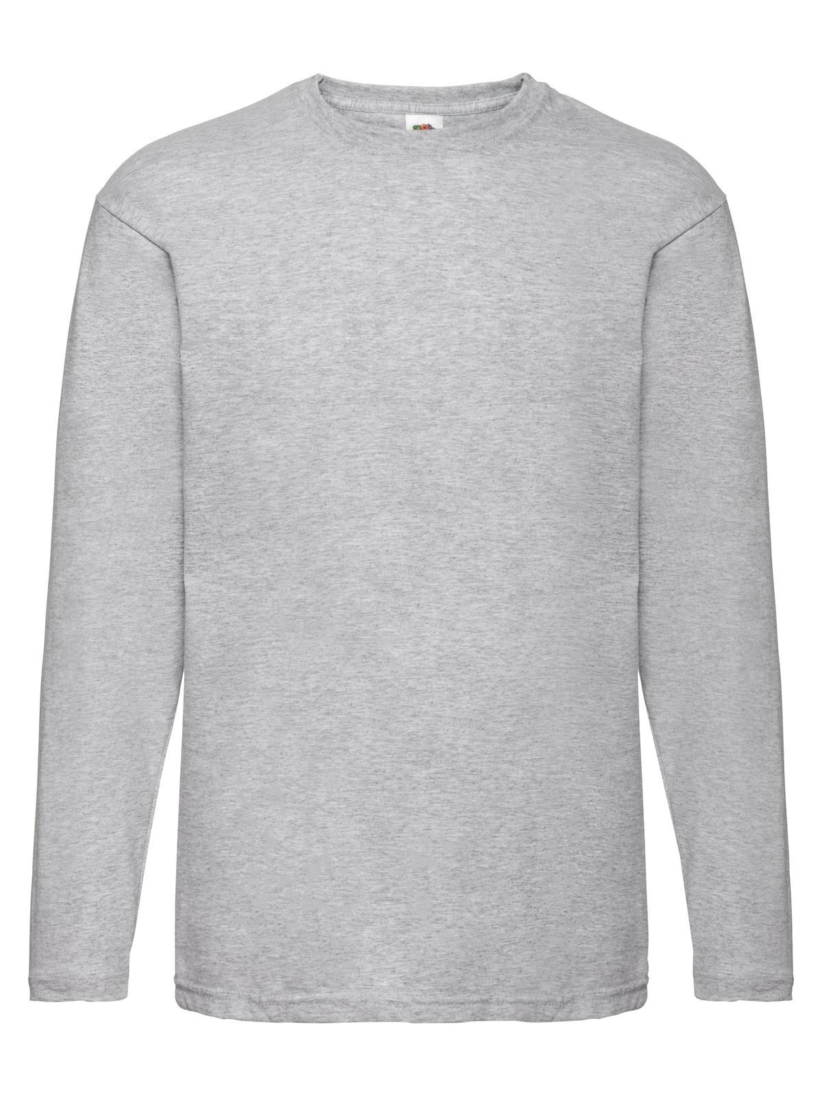 Valueweight Long Sleeve T - 94 - Grigio Melange