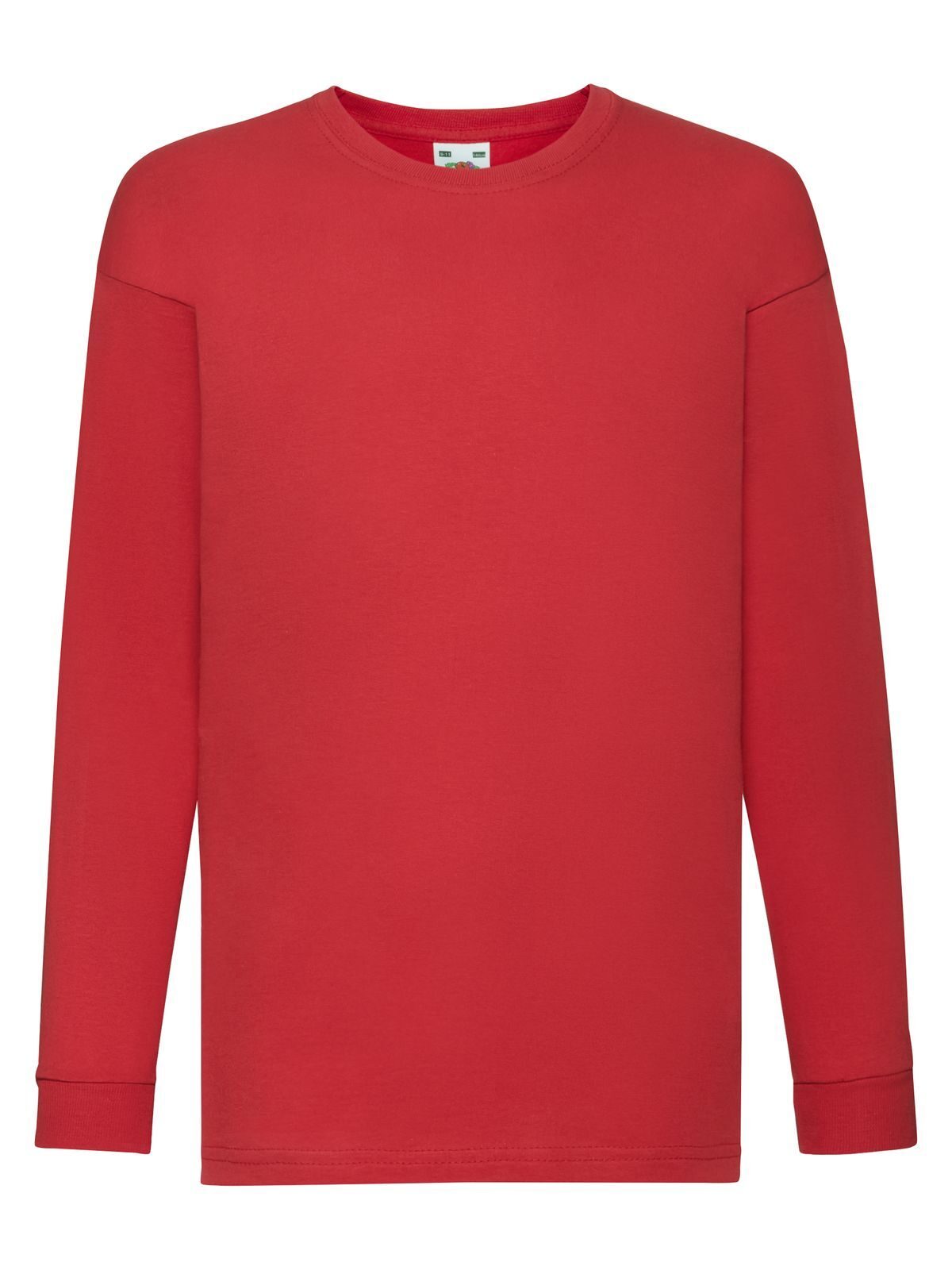 Kids´ Valueweight Long Sleeve T - 40 - Rosso