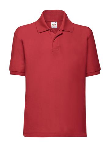 Polo Piqué 65 35 - 40 - Rosso