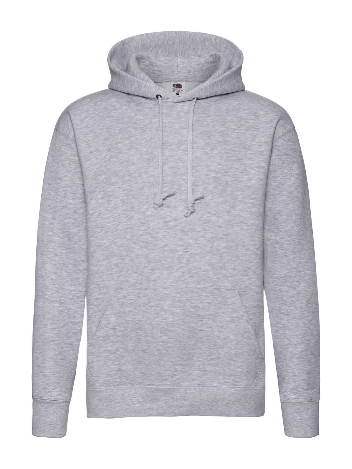 Premium Hooded Sweat - 94 - Grigio Melange