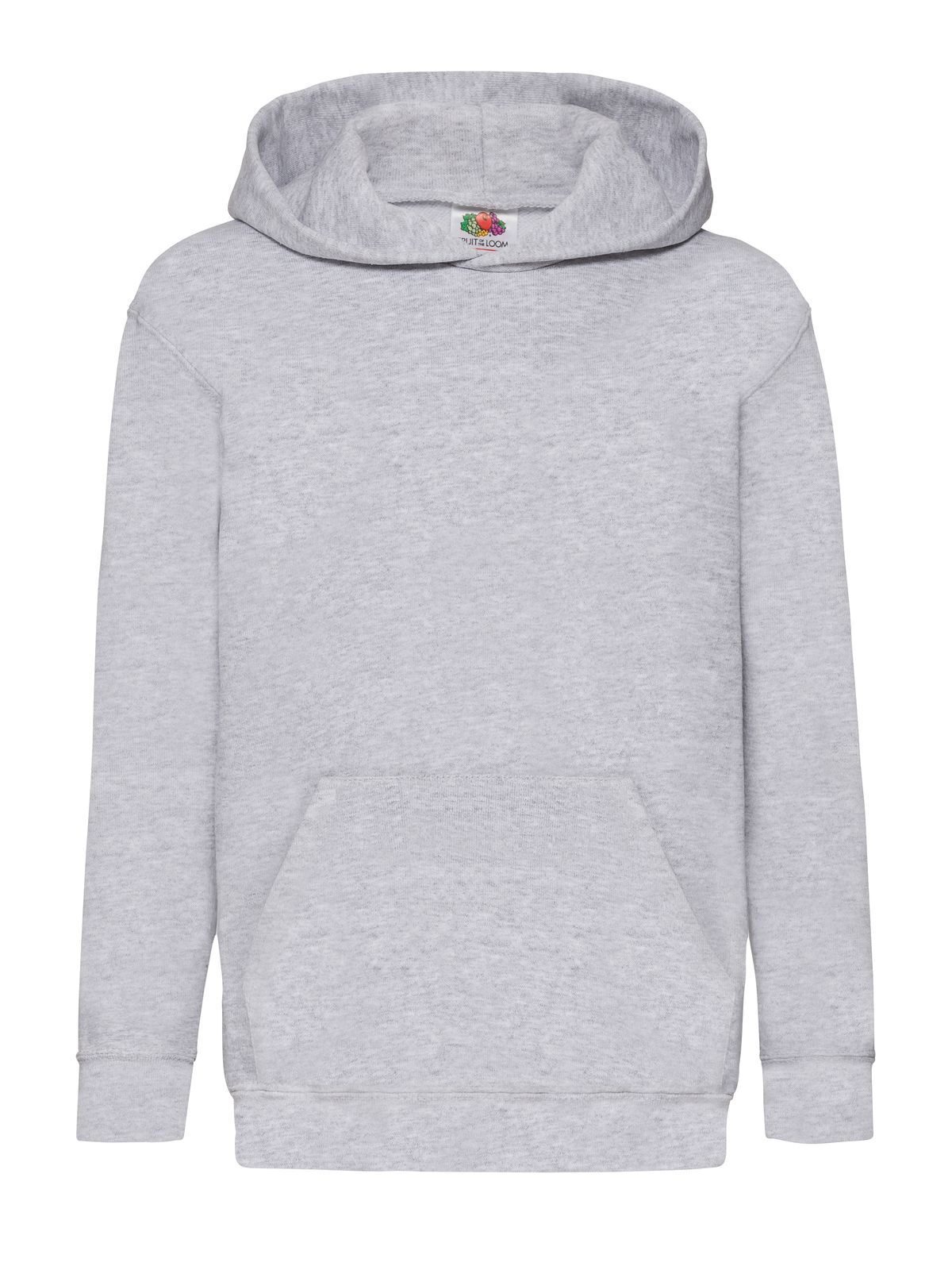 Kids´ Classic Hooded Sweat - 94 - Grigio Melange