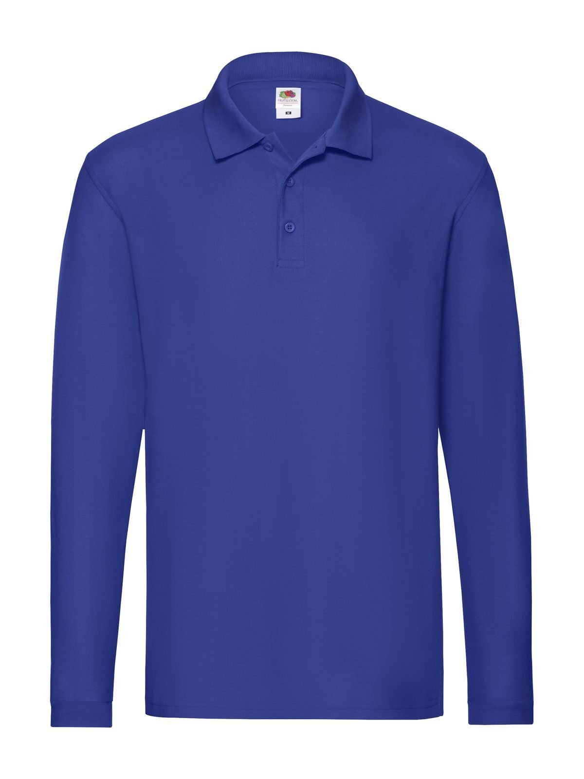 Premium Long Sleeve Polo - 51 Royal Blue