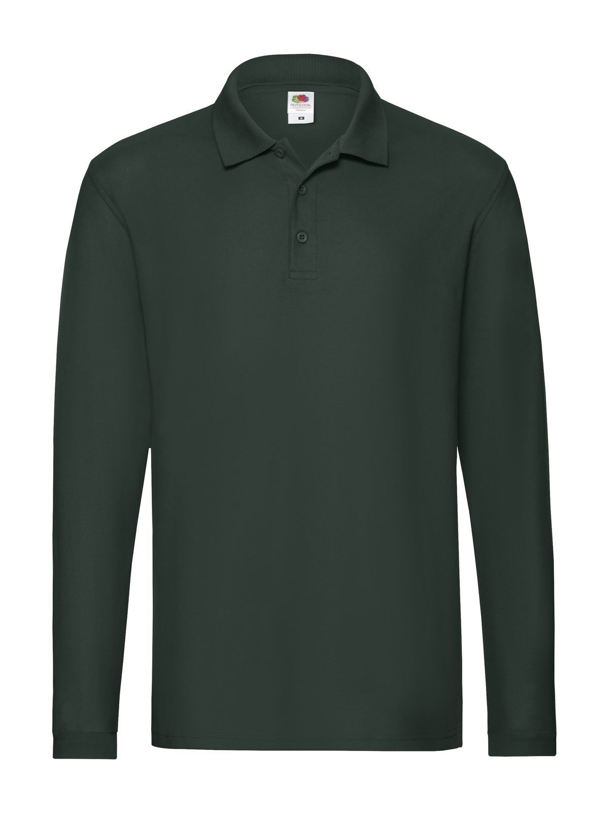 Premium Long Sleeve Polo - TM - Verde Foresta
