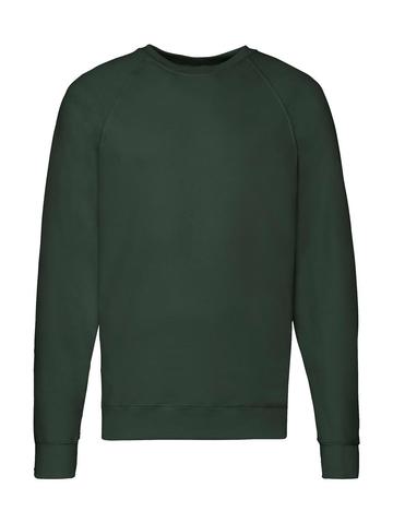 French Terry Leggera Raglan - 38 - Verde Bottiglia