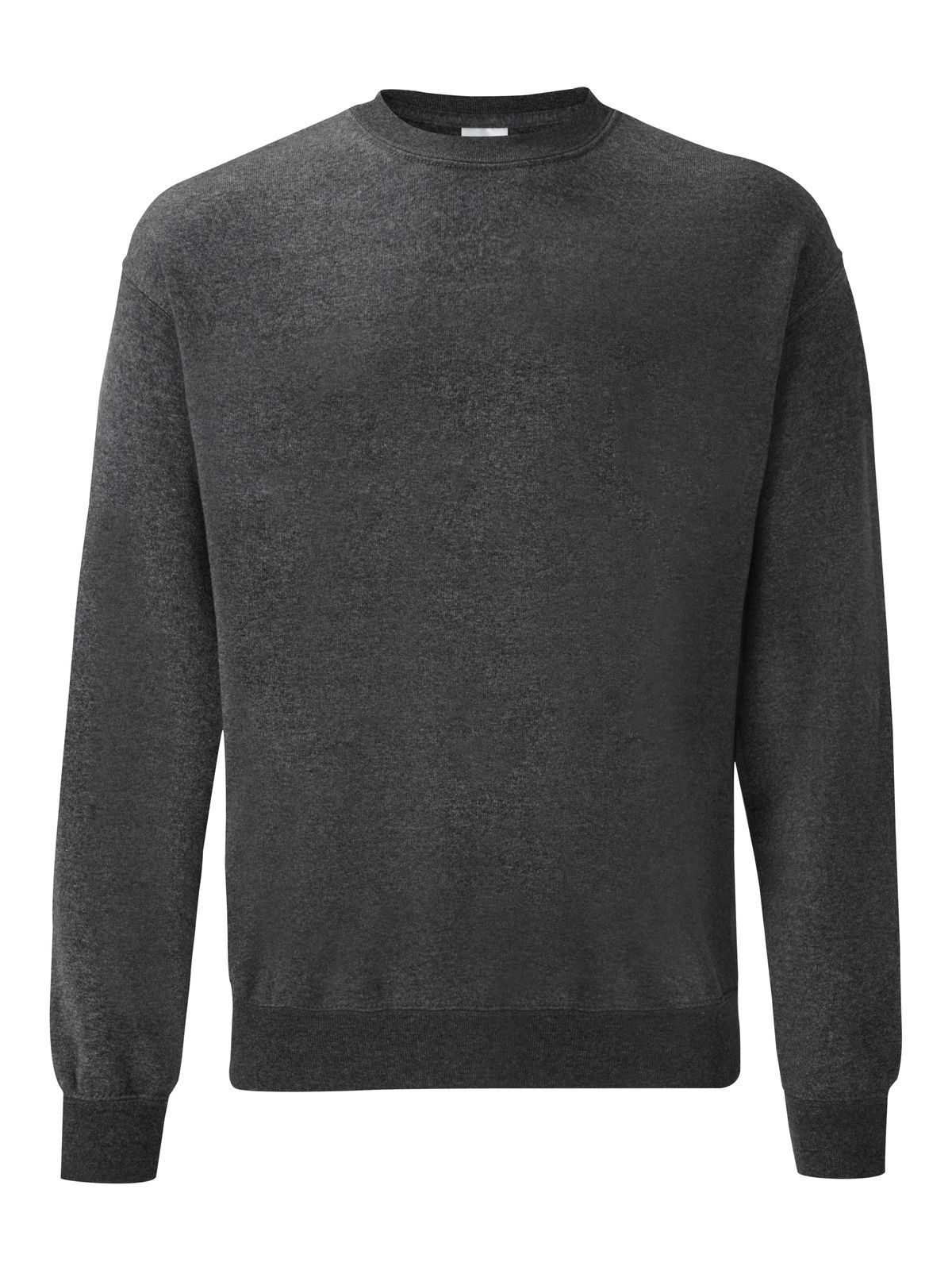 Classic Set-in Sweat - HD - Grigio Melange Scuro