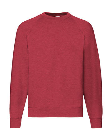 Classic Raglan - 404 - VINTAGE HEATHER RED
