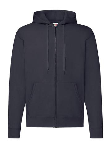 Classic Jacket Zip Cappuccio - AZ - Blu Notte