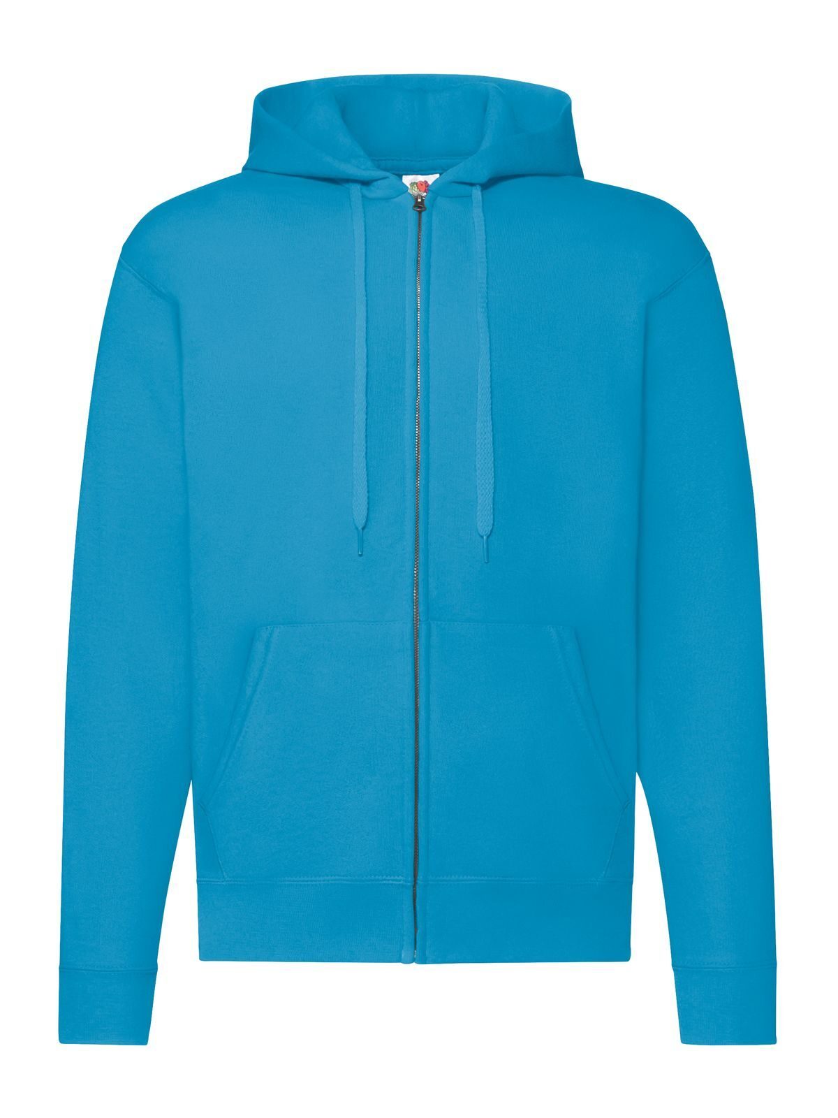 Classic Hooded Sweat Jacket - Azure Blue