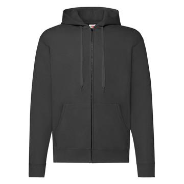 Classic Jacket Zip Cappuccio - 87 - Carbone