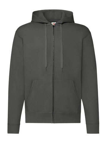 Classic Jacket Zip Cappuccio - GL - Graphite Chiaro