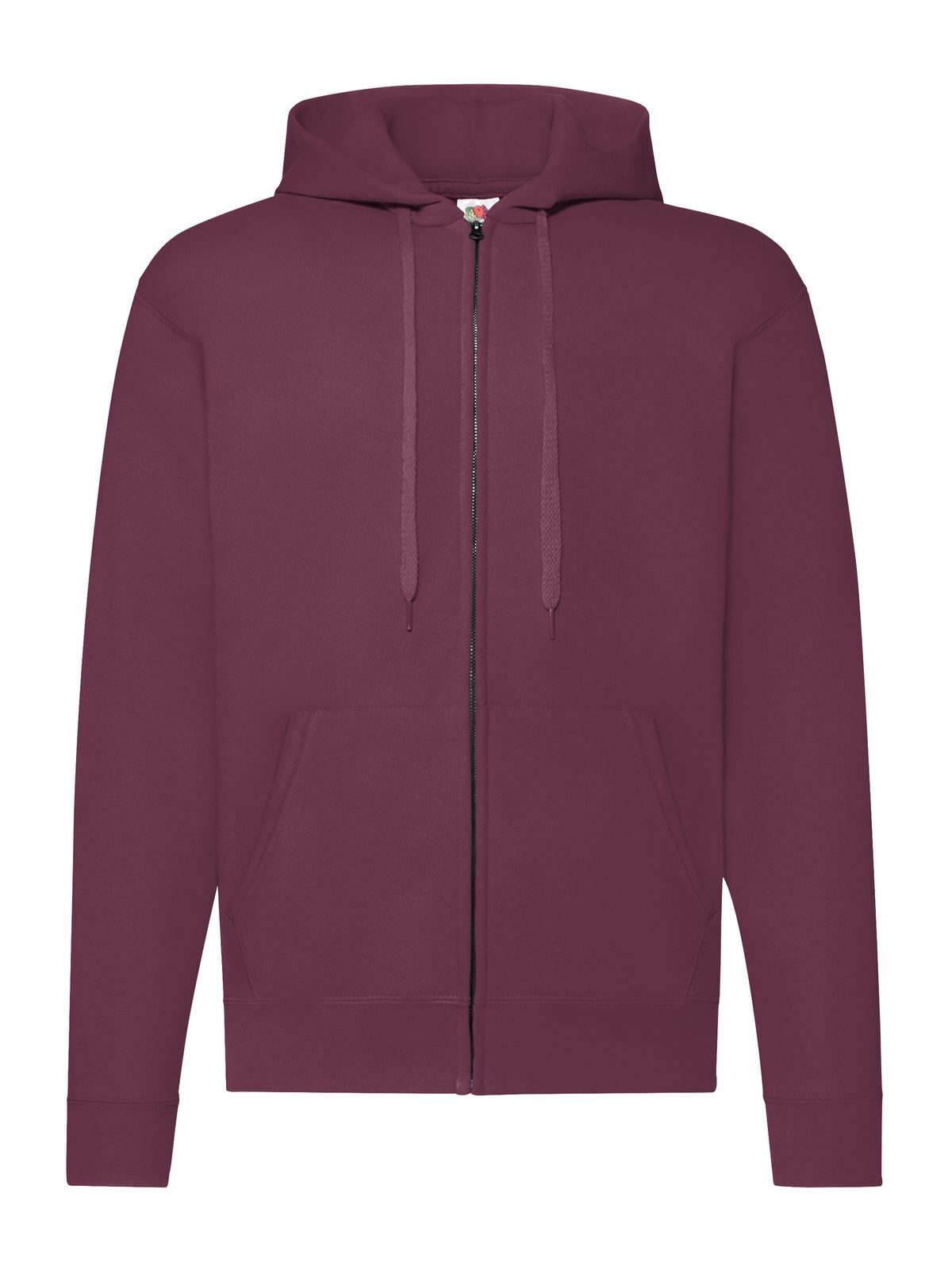 Classic Hooded Sweat Jacket - 41 - Bordeaux