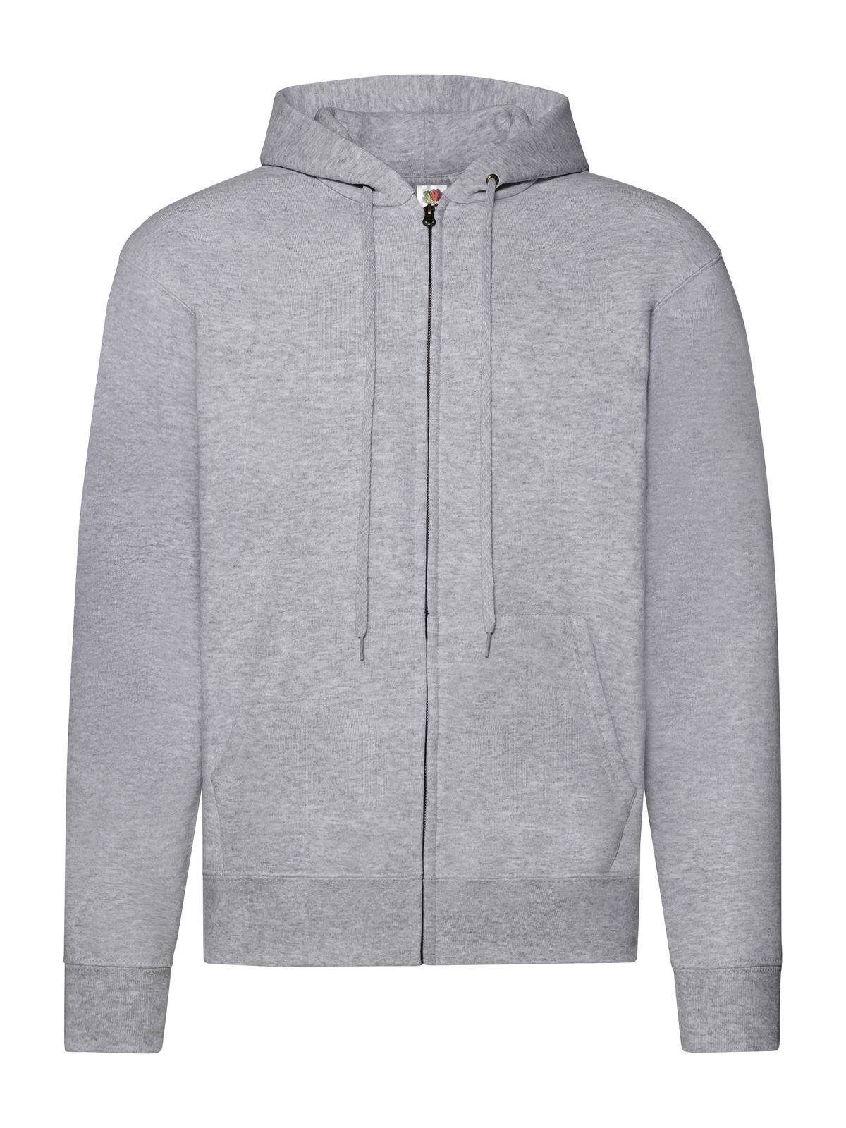 Classic Hooded Sweat Jacket - 94 - Grigio Melange