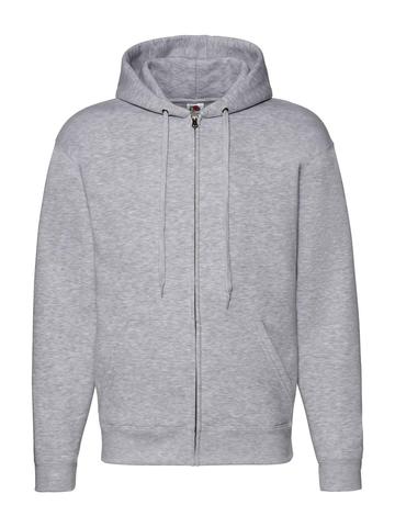 Premium Jacket Cappuccio Zip - 94 - Grigio Melange