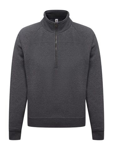 Premium Jacket ZIP NECK - HD - Grigio Melange Scuro