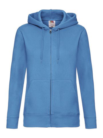 Ladies Premium Jacket Cappuccio Zip - ZU - AZURE BLUE