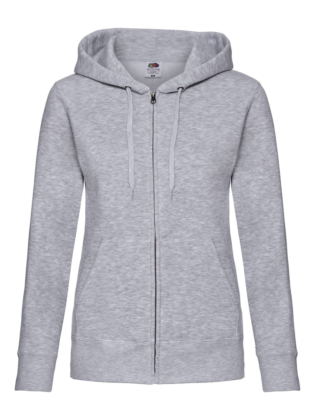 Ladies´ Premium Hooded Sweat Jacket - 94 - Grigio Melange