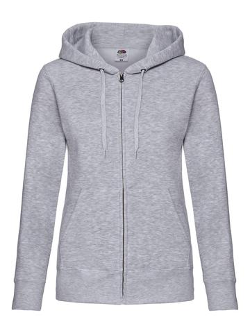 Ladies Premium Jacket Cappuccio Zip - 94 - Grigio Melange