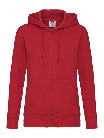 Ladies Premium Jacket Cappuccio Zip - 40 - Rosso