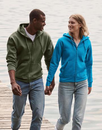 Ladies Premium Jacket Cappuccio Zip