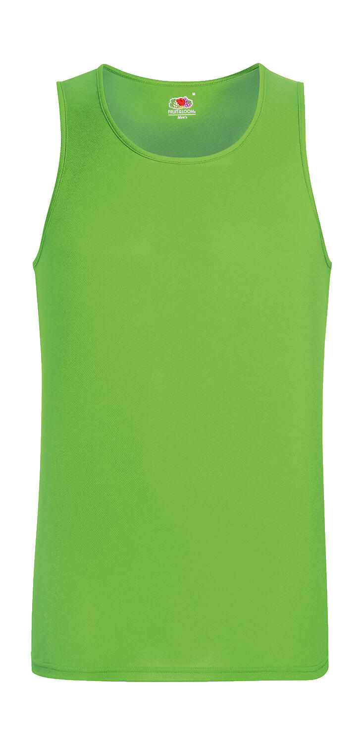 Performance Vest - Lime Green