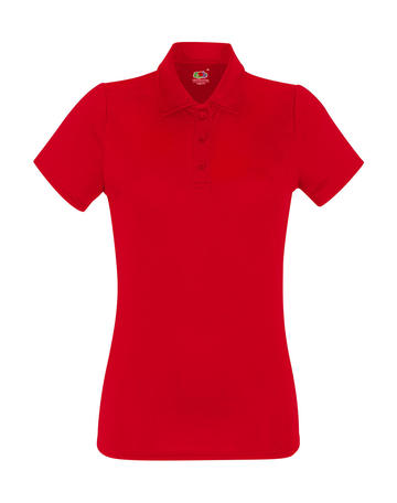 Performance donna polo - 40 - Rosso