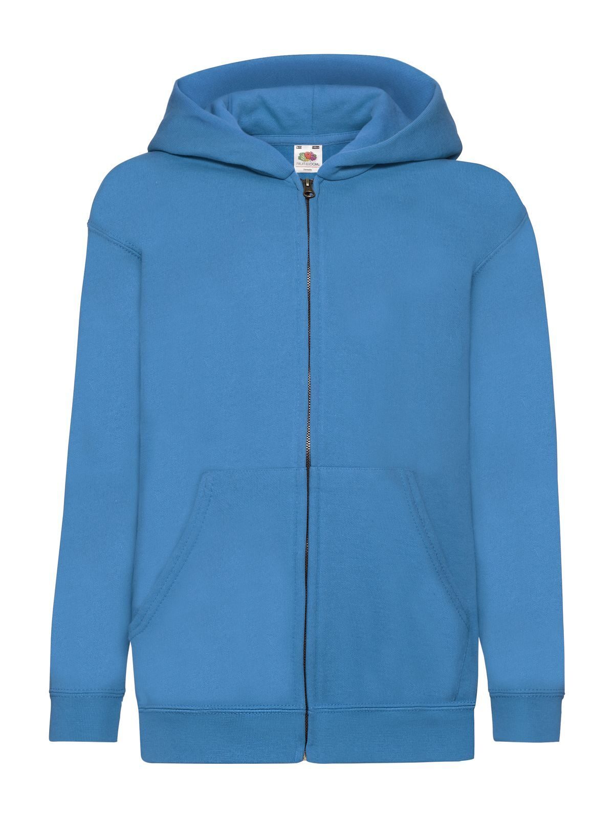 Kids´ Classic Hooded Sweat Jacket - Azure Blue