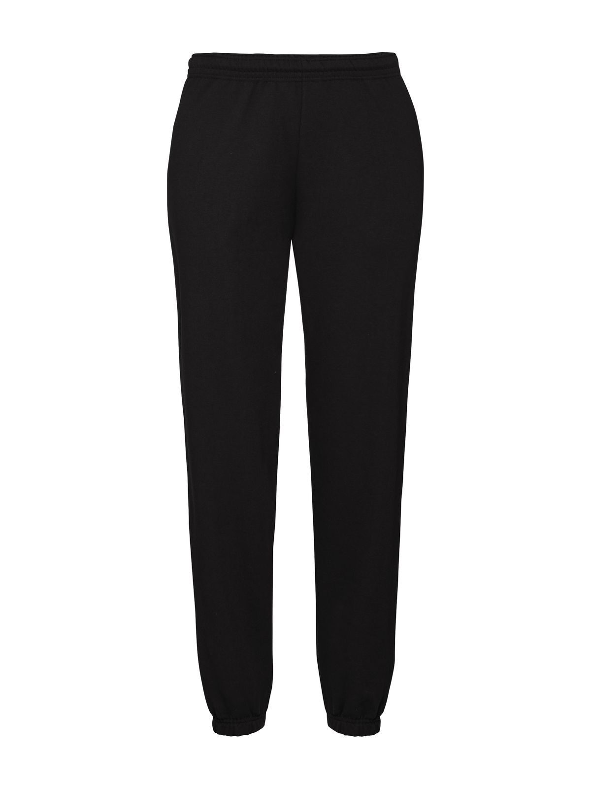 Classic Elasticated Cuff Jog Pants - 36 - Nero