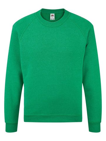 Classic Felpa Bambino Girocollo - RX - Retro Heather Green